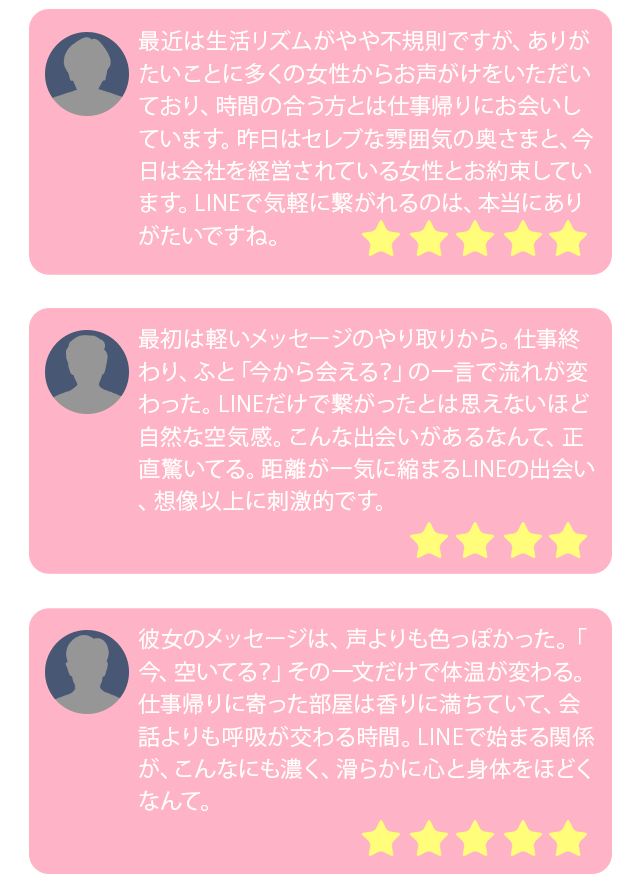 利用者のレビュー